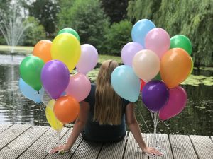 Blogstart-Luftballonaktion