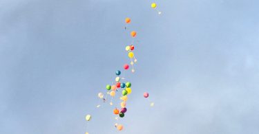 Blogstart-Luftballonaktion